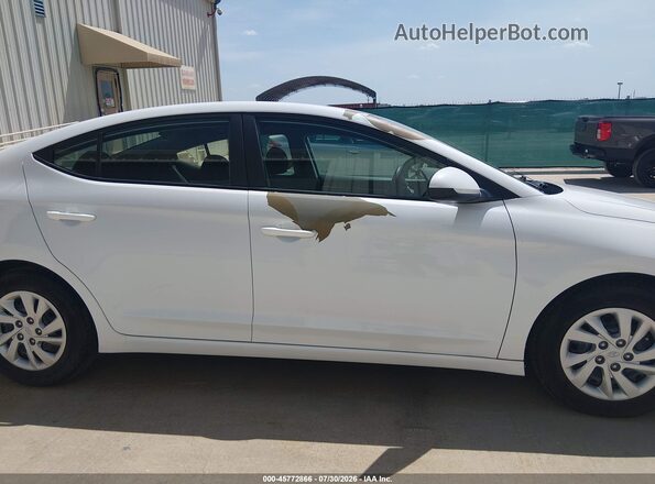 5NPD74LF1KH492886 2019 HYUNDAI ELANTRA White 