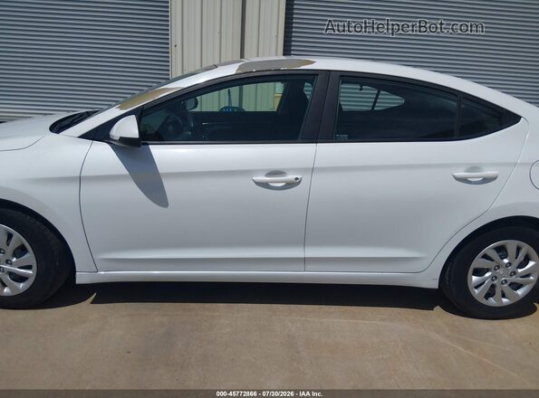 5NPD74LF1KH492886 2019 HYUNDAI ELANTRA White 