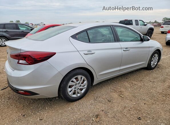 5NPD74LF1KH492967 2019 HYUNDAI ELANTRA Silver Հետևի աջ