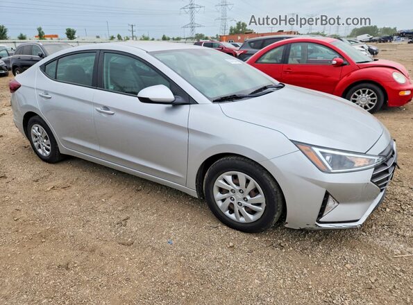 5NPD74LF1KH492967 2019 HYUNDAI ELANTRA Silver Առջևի աջ