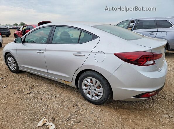5NPD74LF1KH492967 2019 HYUNDAI ELANTRA Silver Հետևի ձախ