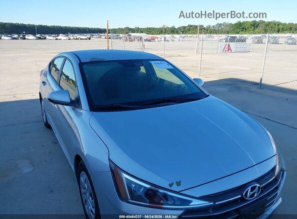 5NPD74LF1KH493083 2019 HYUNDAI ELANTRA Silver Вид спереду