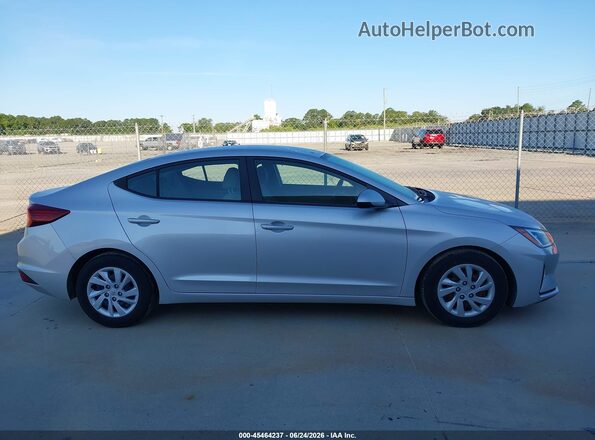 5NPD74LF1KH493083 2019 HYUNDAI ELANTRA Silver Вид задньої частини салону