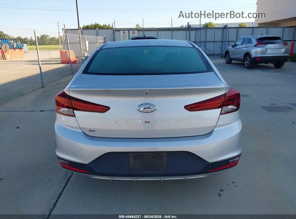 5NPD74LF1KH493083 2019 HYUNDAI ELANTRA Silver 