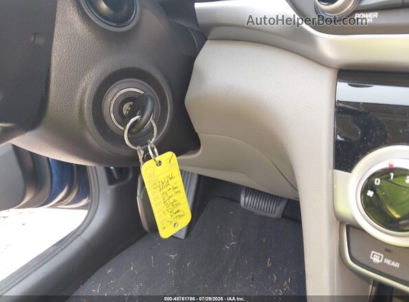 5NPD74LF1KH493830 2019 HYUNDAI ELANTRA Blue Вид панелі приладів