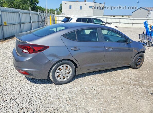 5NPD74LF1LH503581 2020 HYUNDAI ELANTRA Серый Задняя правая четверть