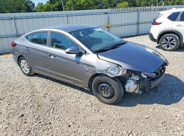 5NPD74LF1LH503581 2020 HYUNDAI ELANTRA Серый Передняя правая четверть