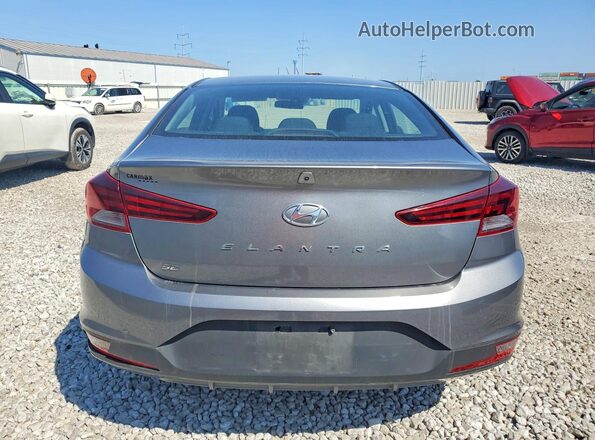 5NPD74LF1LH503581 2020 HYUNDAI ELANTRA Серый Вид сзади