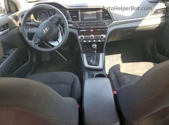 5NPD74LF1LH503581 2020 HYUNDAI ELANTRA Серый Вид панели приборов