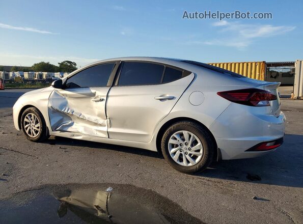 5NPD74LF1LH504536 2020 HYUNDAI ELANTRA Silver უკანა მარცხენა