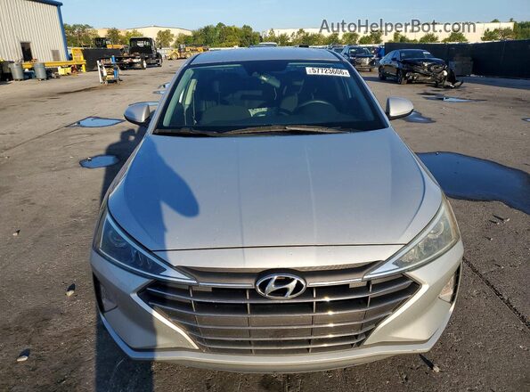 5NPD74LF1LH504536 2020 HYUNDAI ELANTRA Silver წინა ხედი