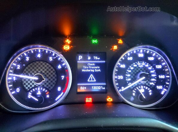 5NPD74LF1LH504536 2020 HYUNDAI ELANTRA Silver ხელსაწყოთა პანელის ხედი