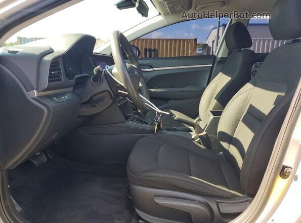 5NPD74LF1LH504536 2020 HYUNDAI ELANTRA Silver წინა სალონის ხედი