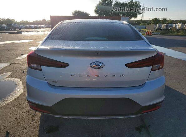 5NPD74LF1LH504536 2020 HYUNDAI ELANTRA Silver უკანა ხედი