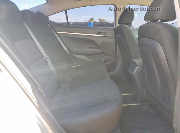5NPD74LF1LH504536 2020 HYUNDAI ELANTRA Silver უკანა სავარძლების ხედი