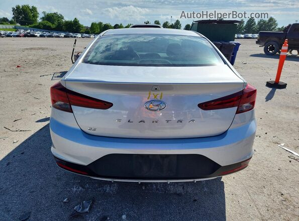 5NPD74LF1LH514774 2020 HYUNDAI ELANTRA Silver Widok z tyłu