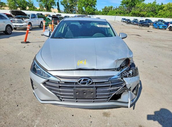 5NPD74LF1LH514774 2020 HYUNDAI ELANTRA Silver Widok z przodu