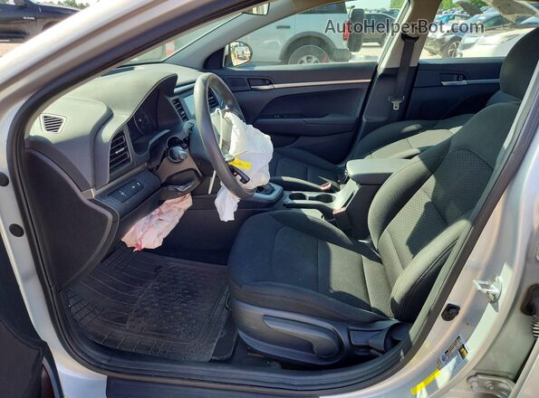 5NPD74LF1LH514774 2020 HYUNDAI ELANTRA Silver Widok wnętrza z przodu