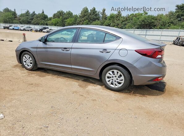 5NPD74LF1LH536841 2020 HYUNDAI ELANTRA Серый Задняя левая четверть
