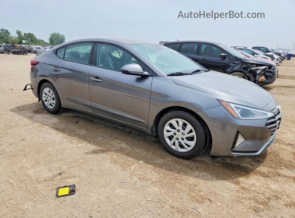 5NPD74LF1LH536841 2020 HYUNDAI ELANTRA Серый Передняя правая четверть
