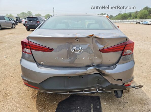 5NPD74LF1LH536841 2020 HYUNDAI ELANTRA Серый Вид сзади