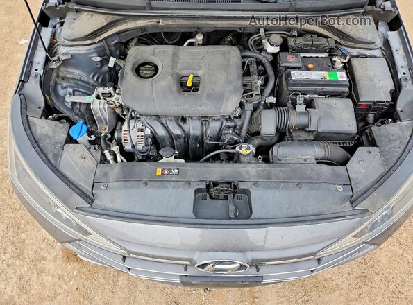 5NPD74LF1LH536841 2020 HYUNDAI ELANTRA Серый Вид задней части салона