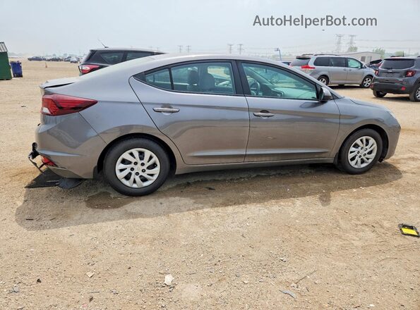 5NPD74LF1LH536841 2020 HYUNDAI ELANTRA Серый Задняя правая четверть