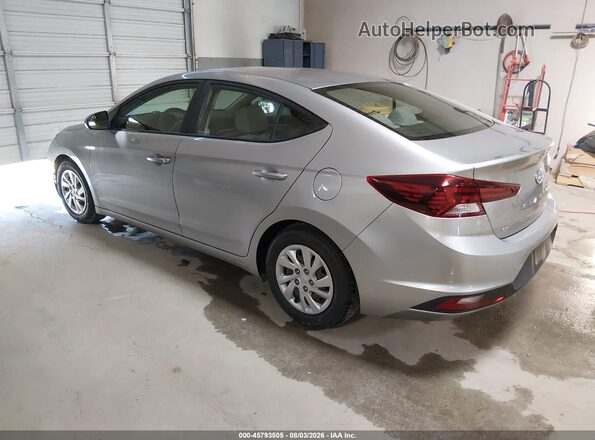 5NPD74LF1LH601283 2020 HYUNDAI ELANTRA Silver უკანა მარცხენა