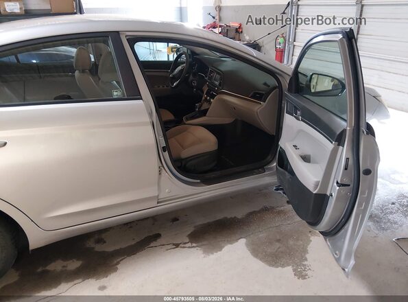 5NPD74LF1LH601283 2020 HYUNDAI ELANTRA Silver წინა სალონის ხედი