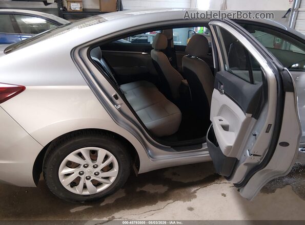 5NPD74LF1LH601283 2020 HYUNDAI ELANTRA Silver VIN კოდის სტიკერის ხედი