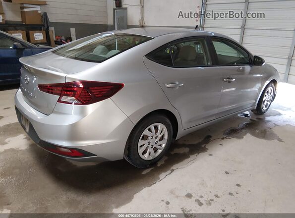 5NPD74LF1LH601283 2020 HYUNDAI ELANTRA Silver უკანა მარჯვენა