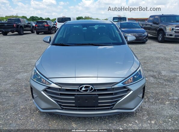 5NPD74LF1LH602093 2020 HYUNDAI ELANTRA Silver Вид щитка приладів