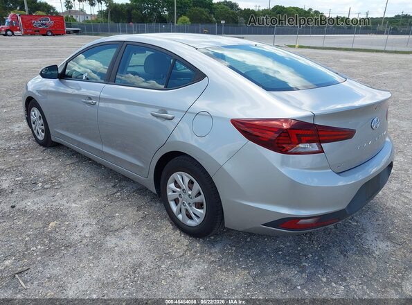 5NPD74LF1LH602093 2020 HYUNDAI ELANTRA Silver Задня ліва чверть