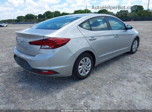 5NPD74LF1LH602093 2020 HYUNDAI ELANTRA Silver Задня права чверть