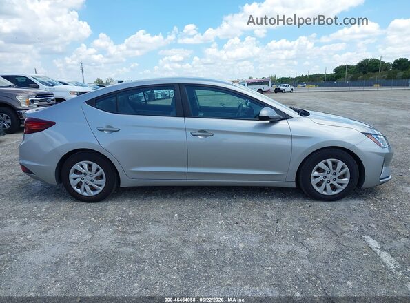 5NPD74LF1LH602093 2020 HYUNDAI ELANTRA Silver Вид задньої частини салону