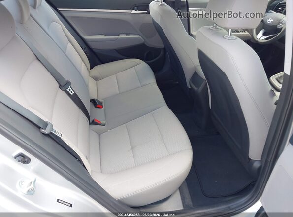 5NPD74LF1LH602093 2020 HYUNDAI ELANTRA Silver Вид наклейки з VIN-кодом