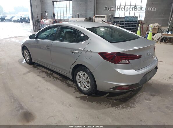 5NPD74LF1LH603244 2020 HYUNDAI ELANTRA Silver Հետևի ձախ