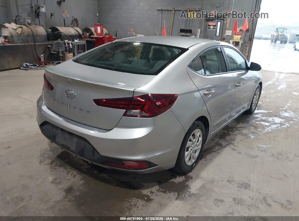 5NPD74LF1LH603244 2020 HYUNDAI ELANTRA Silver Հետևի աջ