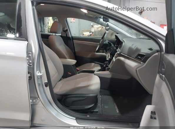 5NPD74LF1LH603244 2020 HYUNDAI ELANTRA Silver Սալոնի դիմացի տեսք