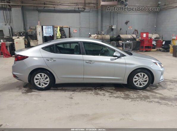 5NPD74LF1LH603244 2020 HYUNDAI ELANTRA Silver Սալոնի հետևի տեսք