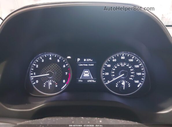 5NPD74LF1LH603244 2020 HYUNDAI ELANTRA Silver Հետևի նստատեղերի տեսք