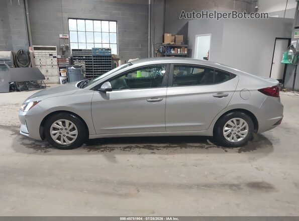 5NPD74LF1LH603244 2020 HYUNDAI ELANTRA Silver Սալոնի 360 աստիճան տեսք