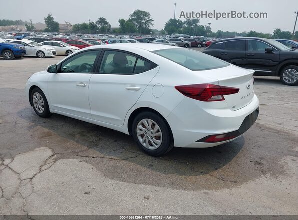 5NPD74LF1LH603356 2020 HYUNDAI ELANTRA Белый Задняя левая четверть