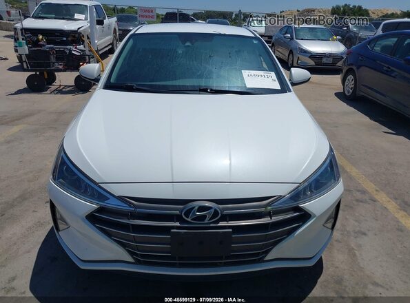 5NPD74LF1LH606760 2020 HYUNDAI ELANTRA White Vista frontal