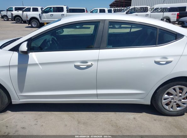 5NPD74LF1LH606760 2020 HYUNDAI ELANTRA White Vista interior de 360 grados