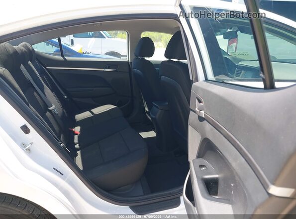 5NPD74LF1LH606760 2020 HYUNDAI ELANTRA White Vista de la etiqueta del VIN
