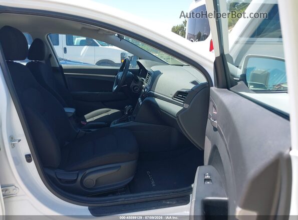 5NPD74LF1LH606760 2020 HYUNDAI ELANTRA White Vista interior delantera