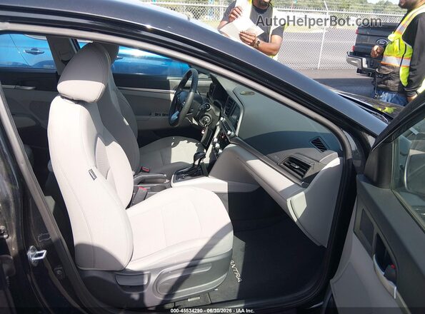 5NPD74LF1LH607018 2020 HYUNDAI ELANTRA Black Vista interior delantera