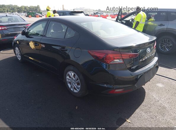 5NPD74LF1LH607018 2020 HYUNDAI ELANTRA Black Trasero izquierdo