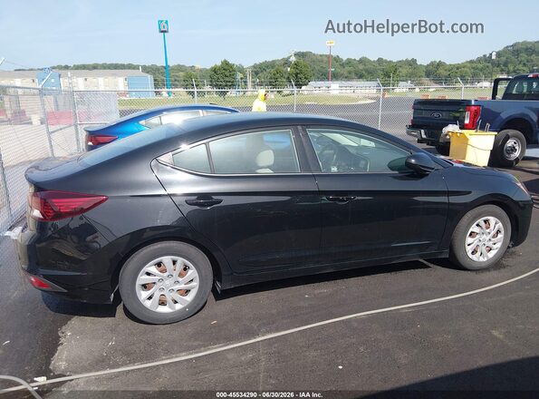 5NPD74LF1LH607018 2020 HYUNDAI ELANTRA Black Vista interior trasera